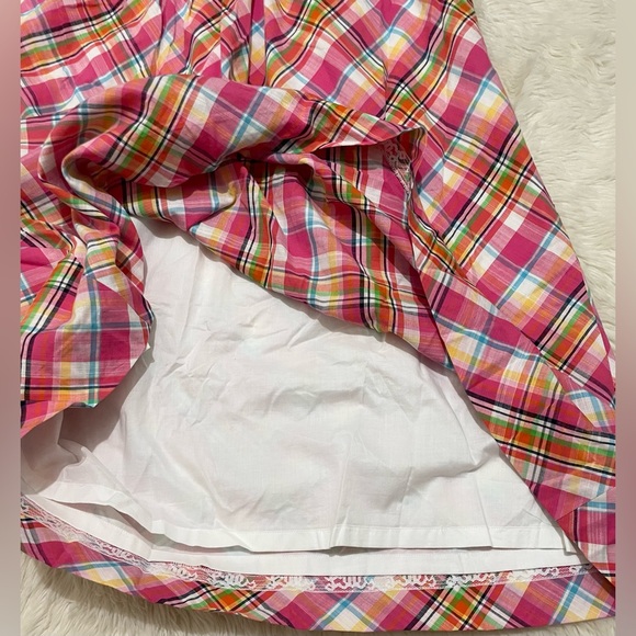 NEW Lilly Pulitzer Gweneth Strapless Dress in Patio Plaid, Women's size 10 - Picture 6 of 16